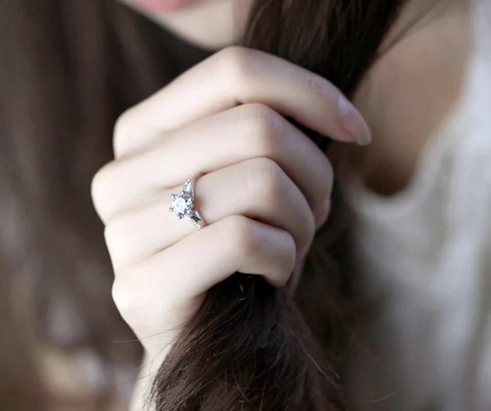 Luxury Sterling Silver Ring