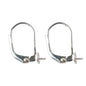 Solid 925 Sterling Silver Hinged French Leverback Eearwire Hook Findings , snap hook for Earring Jewelry DIY