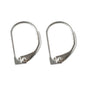 Solid 925 Sterling Silver Hinged French Leverback Eearwire Hook Findings , snap hook for Earring Jewelry DIY