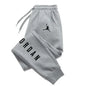 New style printed sport pants suitable for both men and women, luxurious long-distance running pants, casual fitness pants