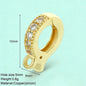 5pcs Fashion Bikini Button Charms Pendant For Jewelry Making Supplies Zircon Diy Earrings Bracelet Necklace Keychain Wholesale
