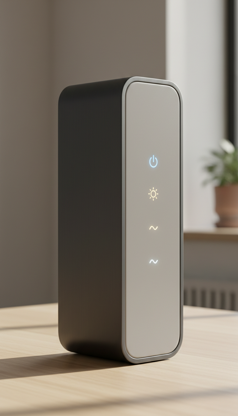 Minimalist Smart Lamp with Touch Controls